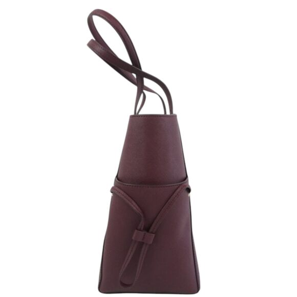 Michael Kors Gilly Xtra Large Drawstring Travel Tote in Burgundy-New  $598 - Picture 3 of 5
